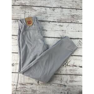 Wilson Baseball Pants Youth Large White NWT